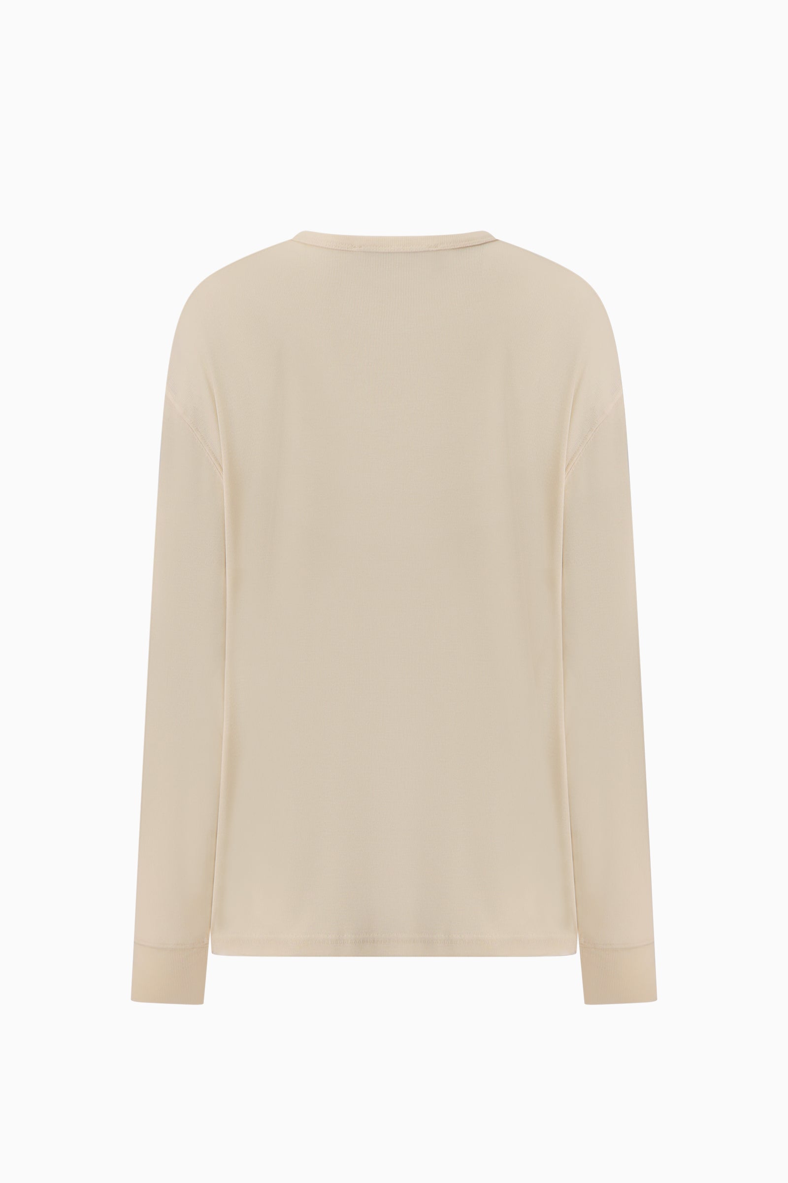 Henley Long Sleeve Top - Canvas