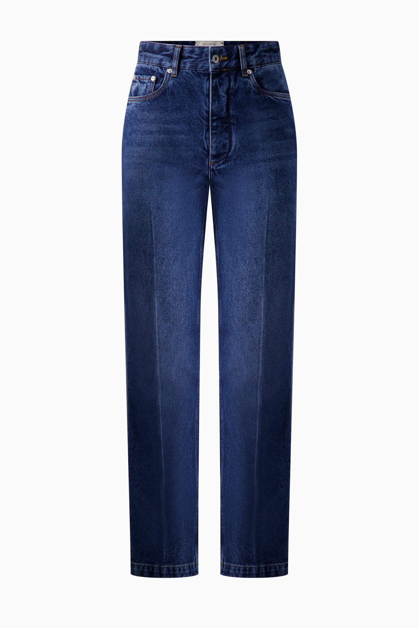 Square Pocket Jean - Indigo