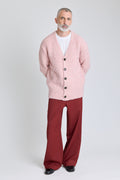 Oversized Cardigan - Powder Pink