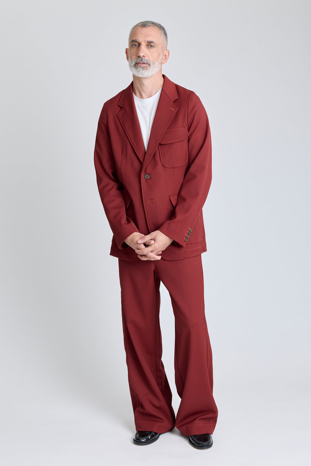Tailored Drawstring Pant - Redwood