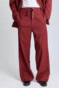 Tailored Drawstring Pant - Redwood