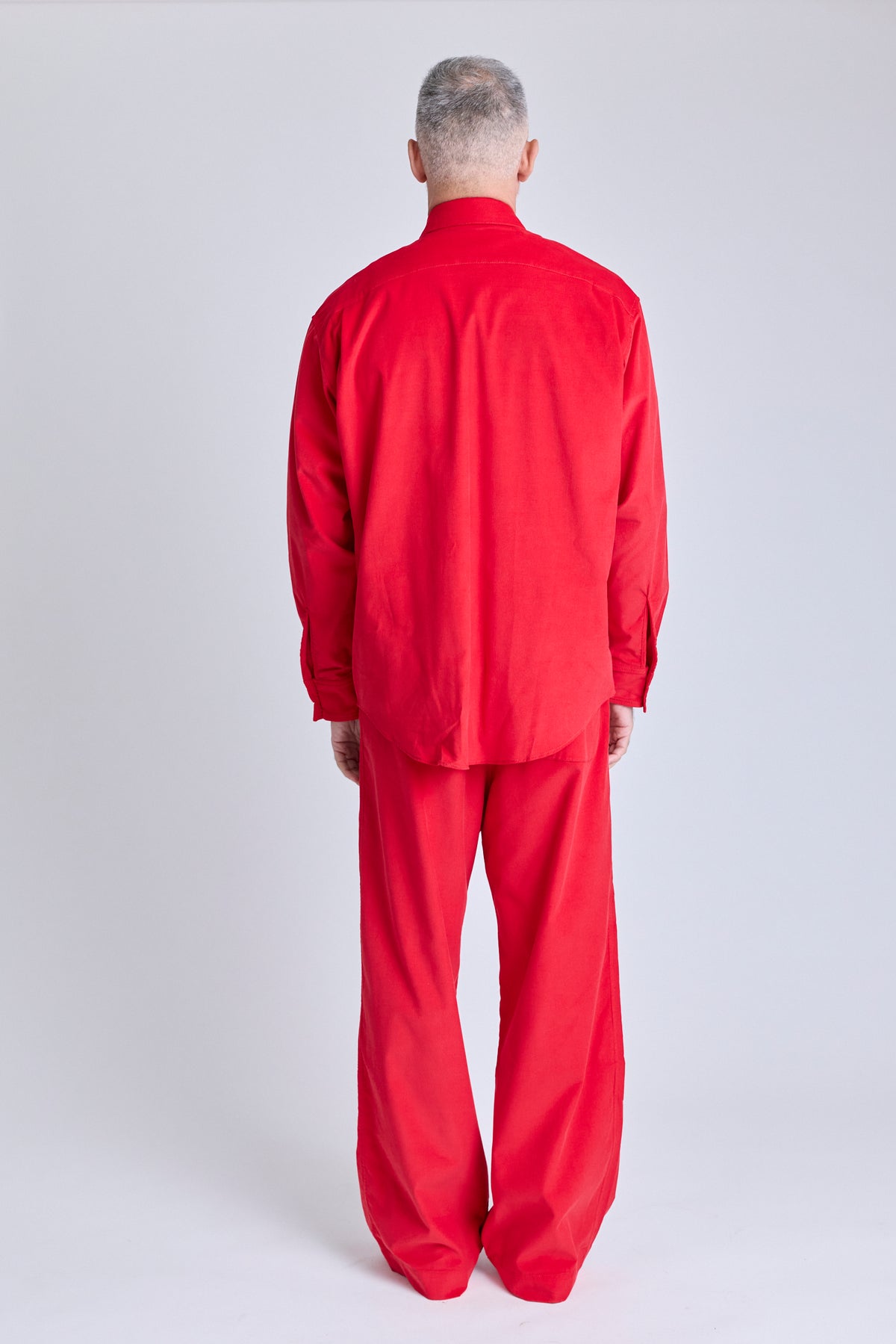 Baby Cord Drawstring Pants - Red Carpet