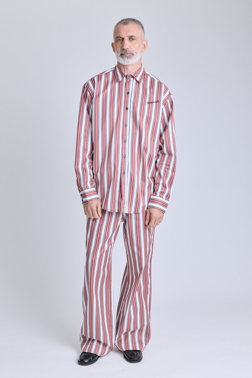 Striped Oversized Shirt - Boardroom Stripe