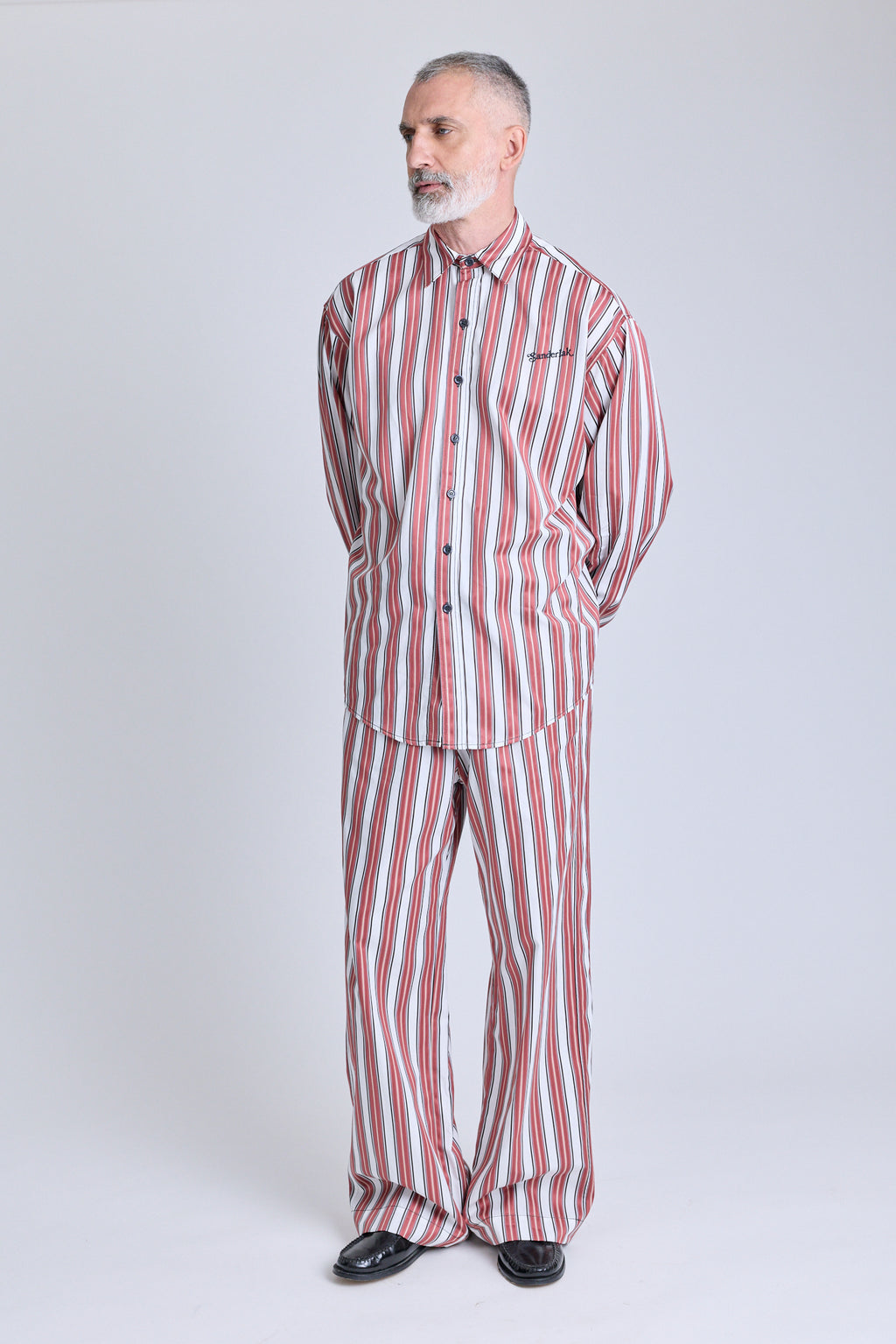 Striped Oversized Shirt - Boardroom Stripe