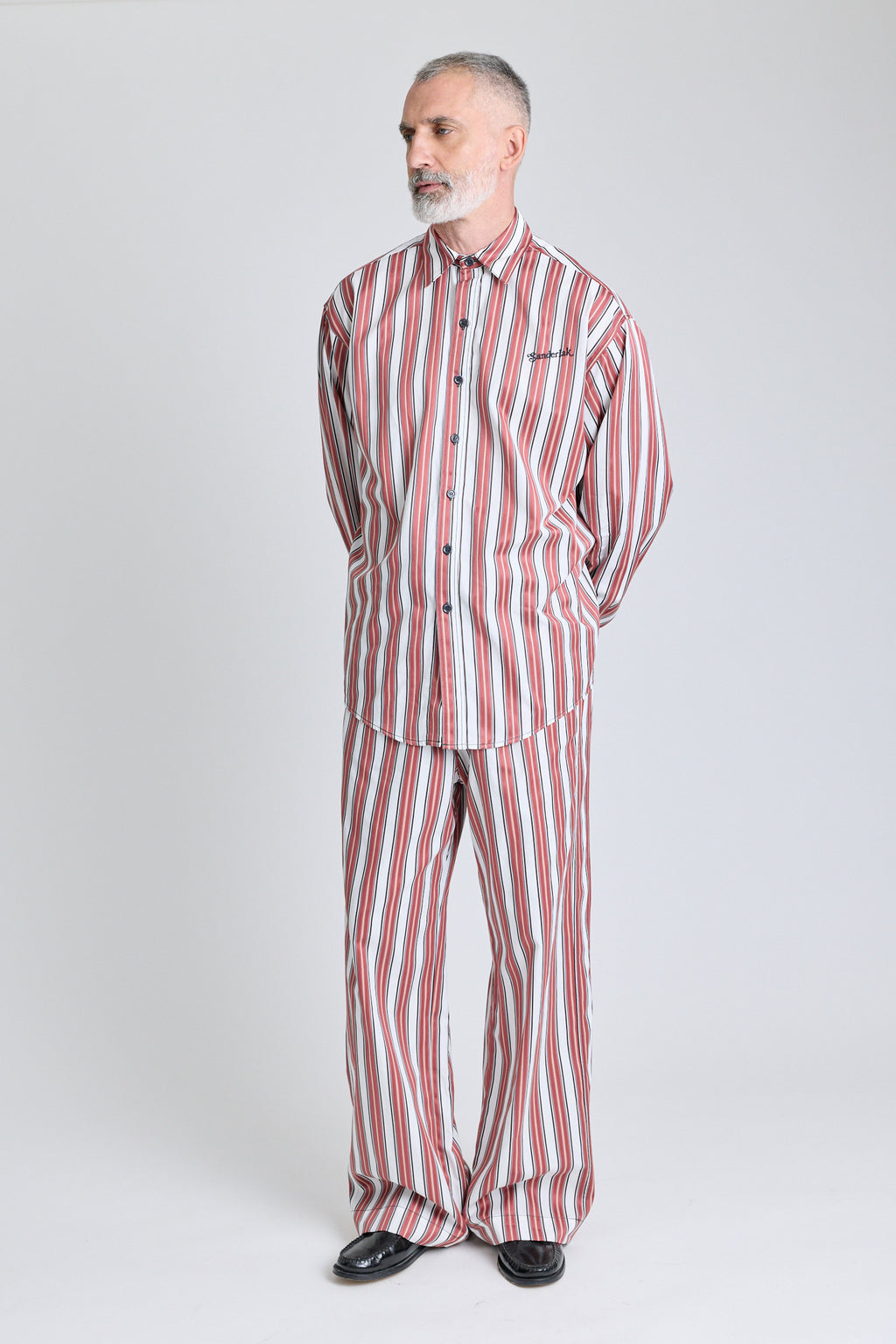 Striped Oversized Shirt - Boardroom Stripe
