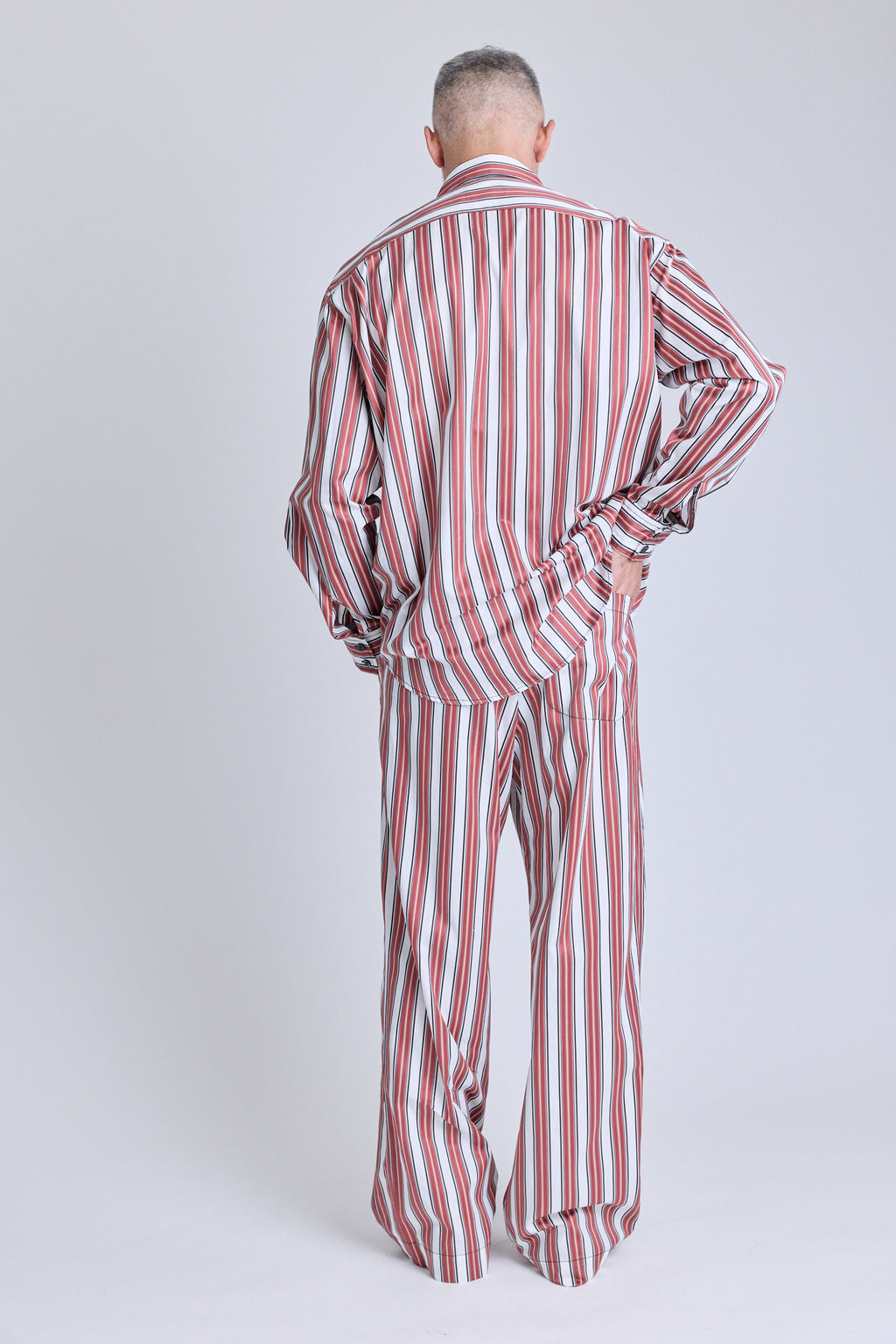Striped Oversized Shirt - Boardroom Stripe