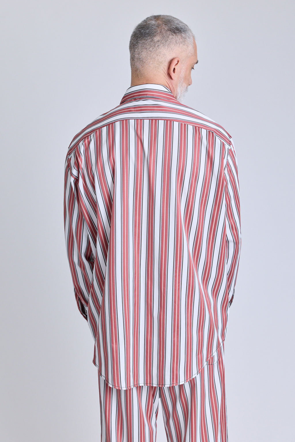 Striped Oversized Shirt - Boardroom Stripe