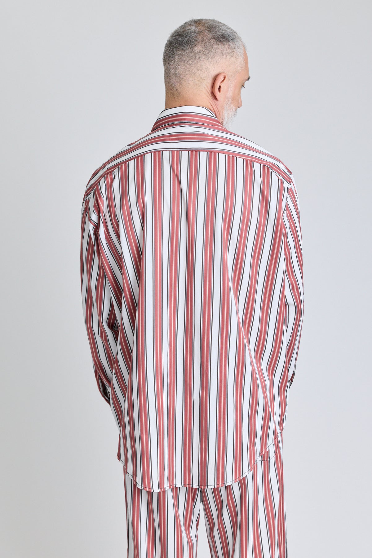 Striped Oversized Shirt - Boardroom Stripe