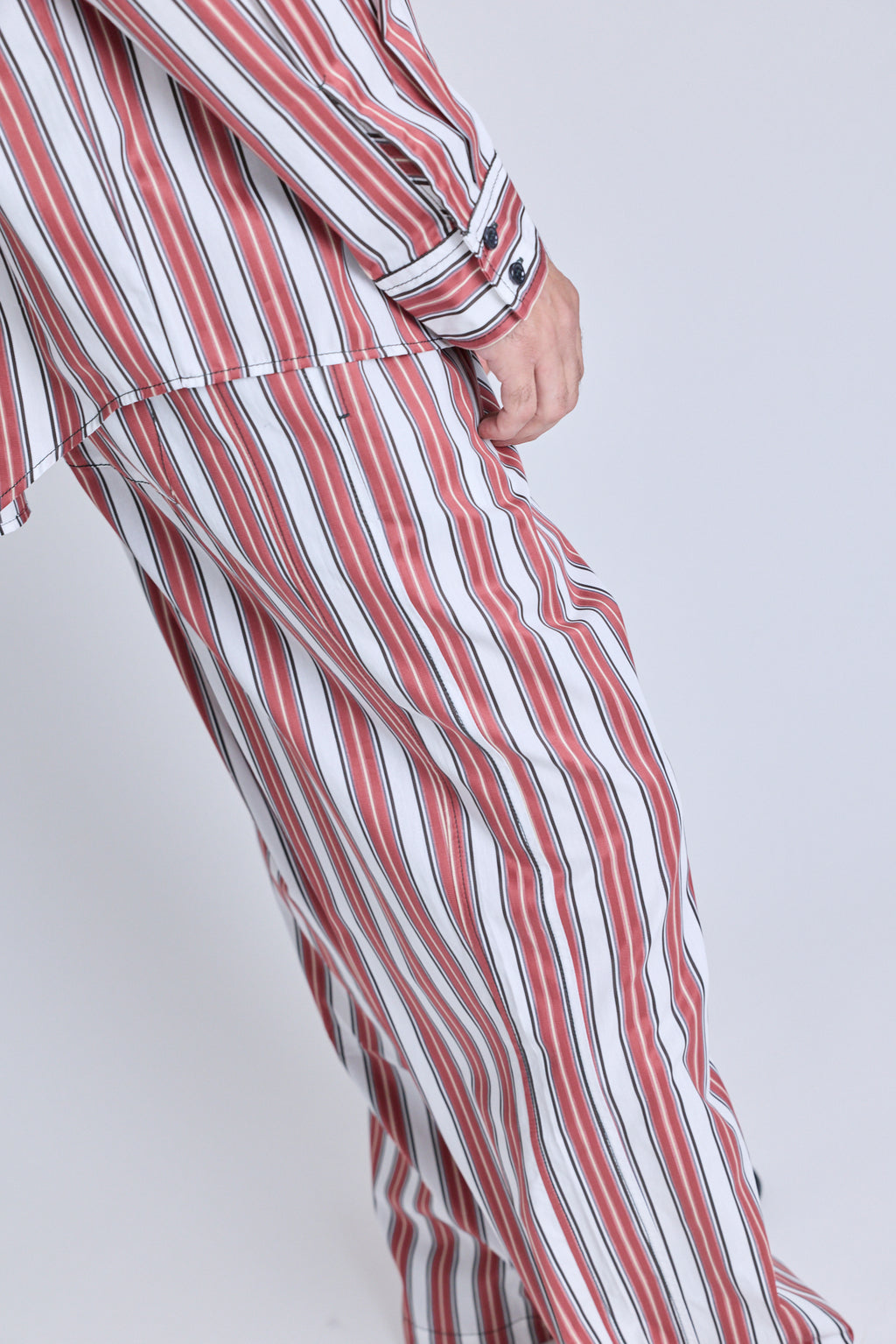 Striped Oversized Shirt - Boardroom Stripe