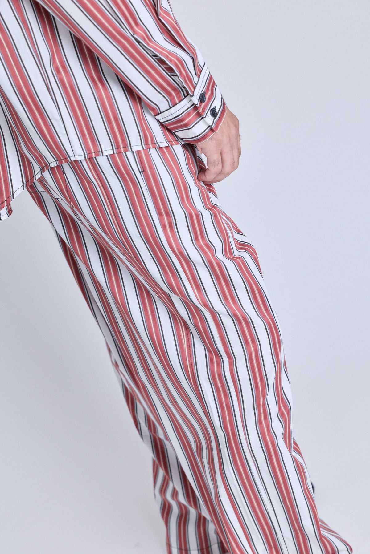 Striped Oversized Shirt - Boardroom Stripe