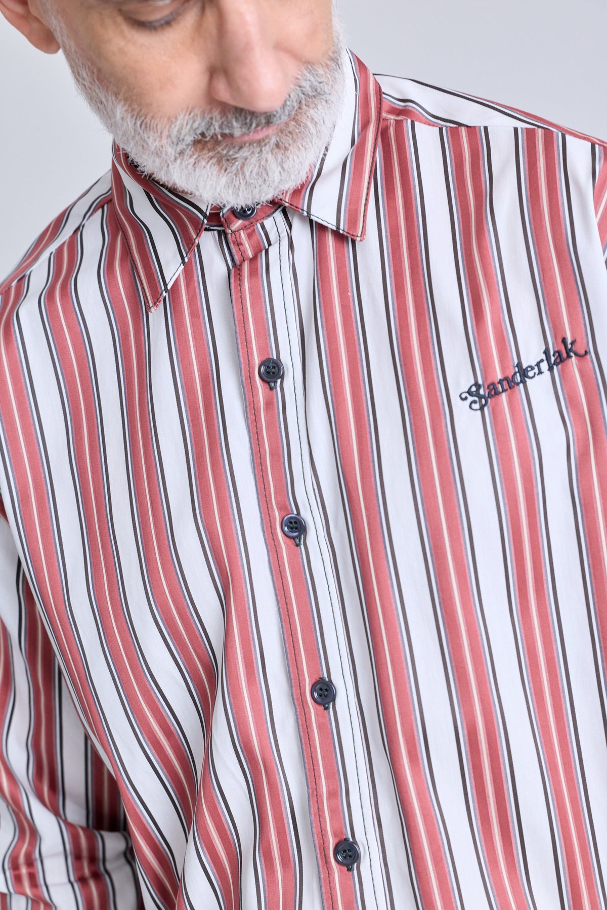 Striped Oversized Shirt - Boardroom Stripe