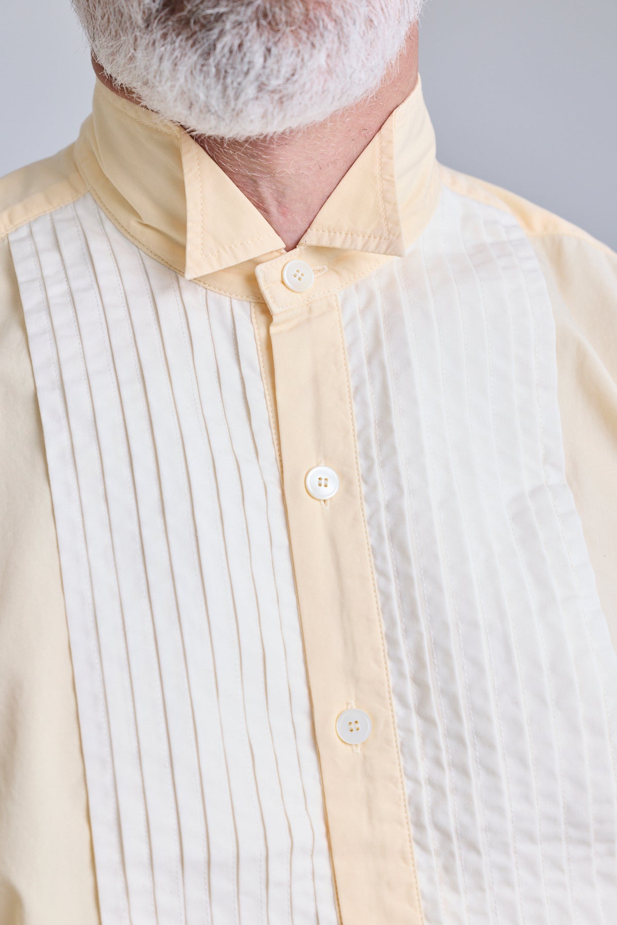 Tux Shirt - Chateau Cream
