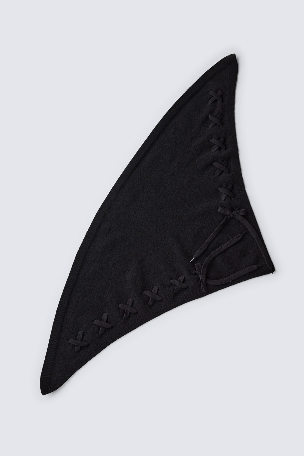 Merino Lace Up Neckerchief