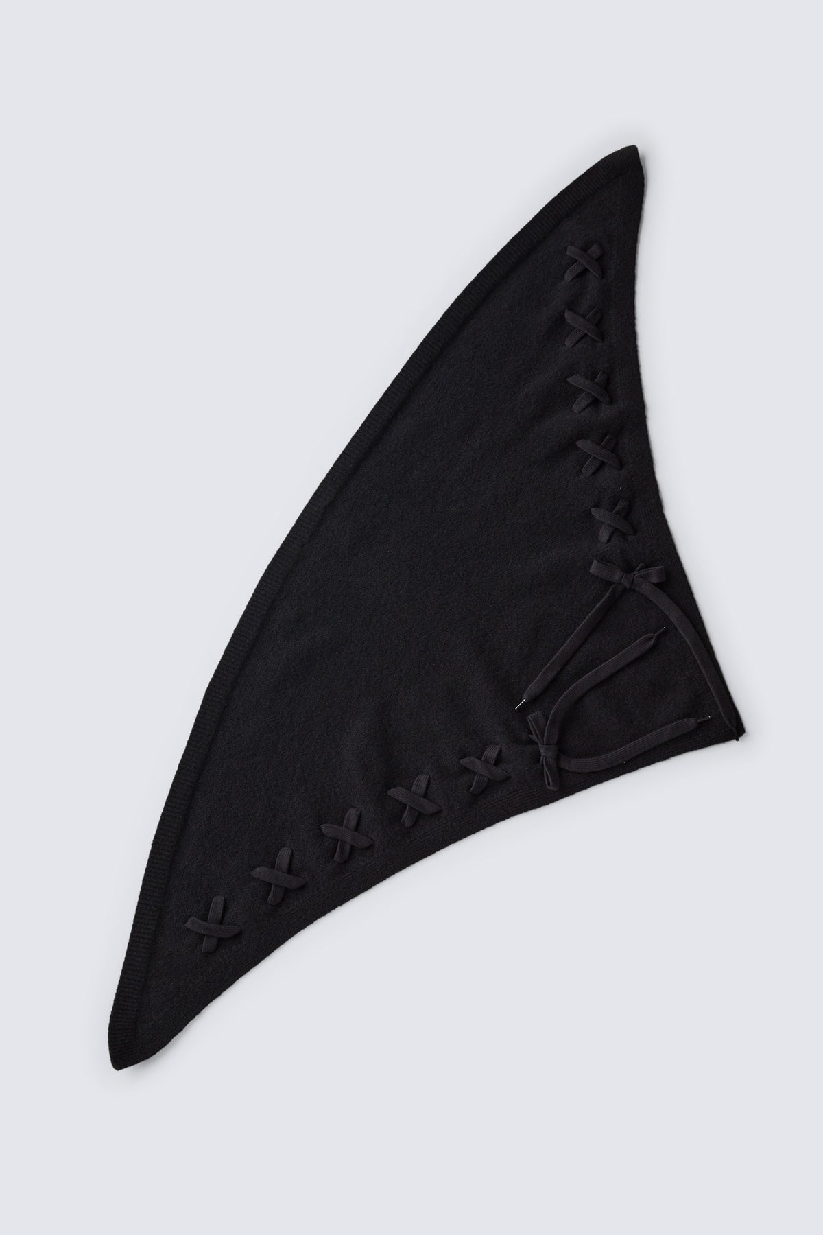 Merino Lace Up Neckerchief