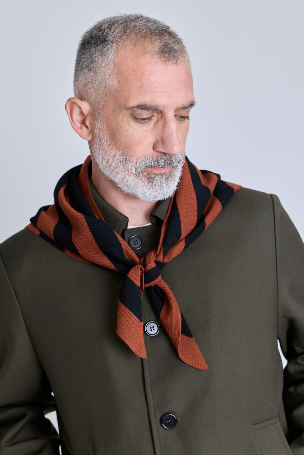Timmy Scarf - Suede/Black