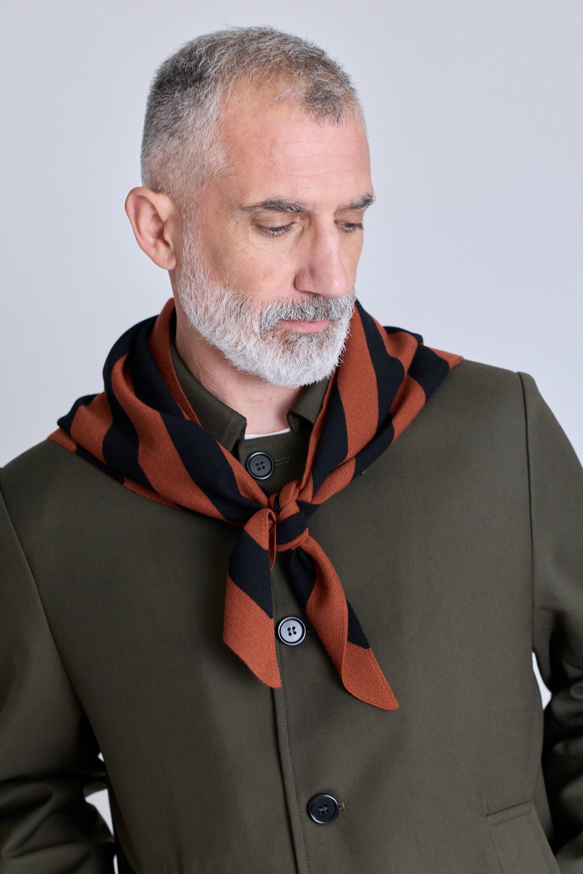 Timmy Scarf - Suede/Black