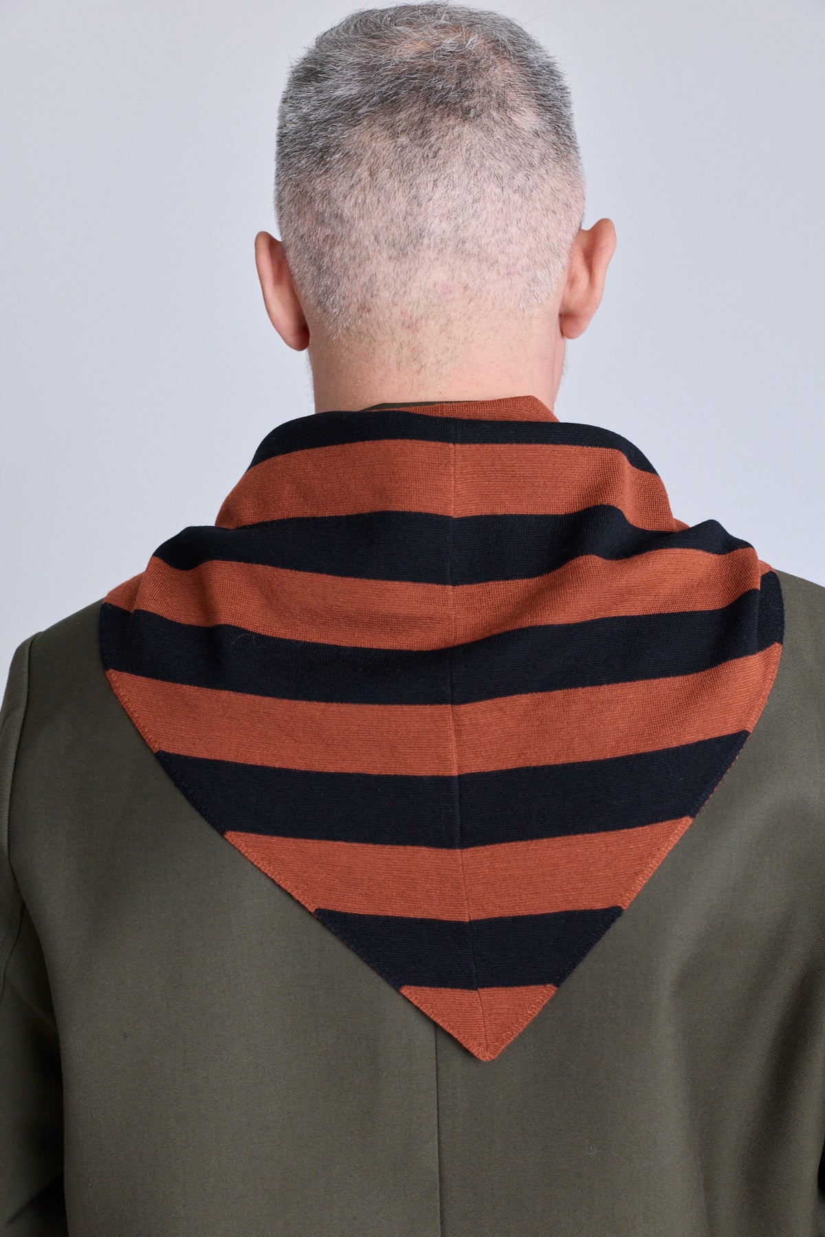 Timmy Scarf - Suede/Black