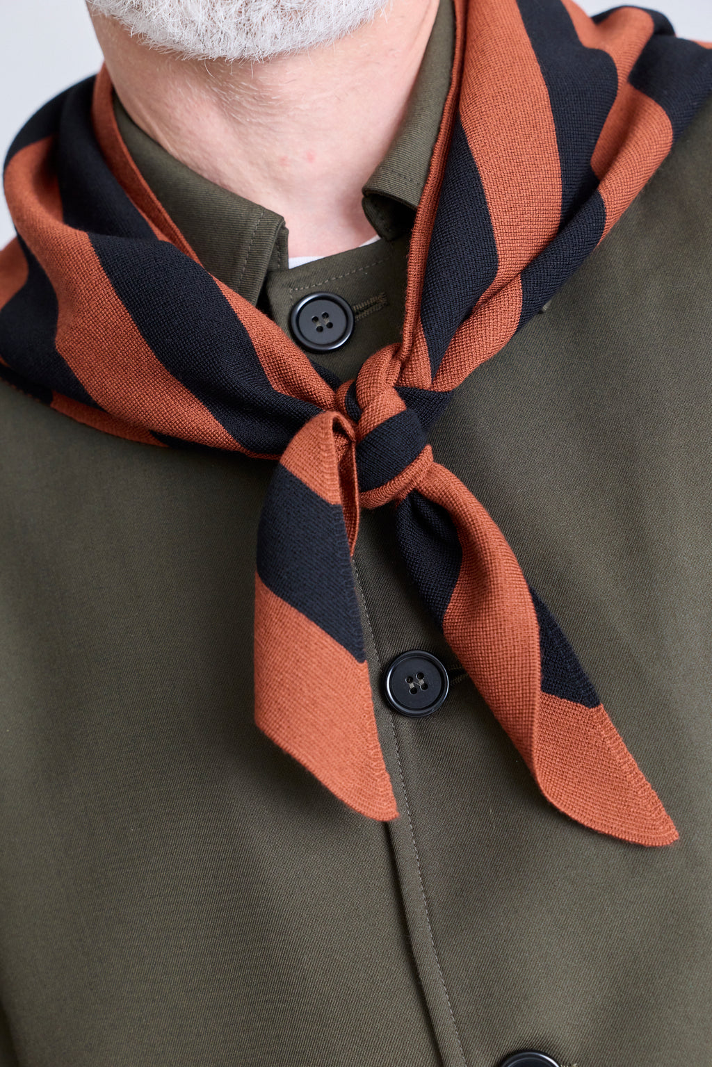 Timmy Scarf - Suede/Black