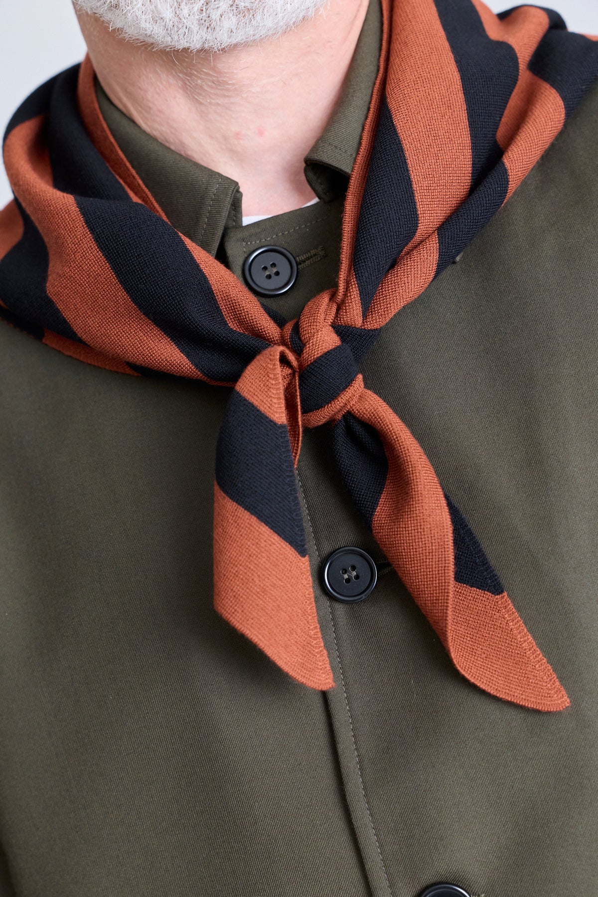 Timmy Scarf - Suede/Black