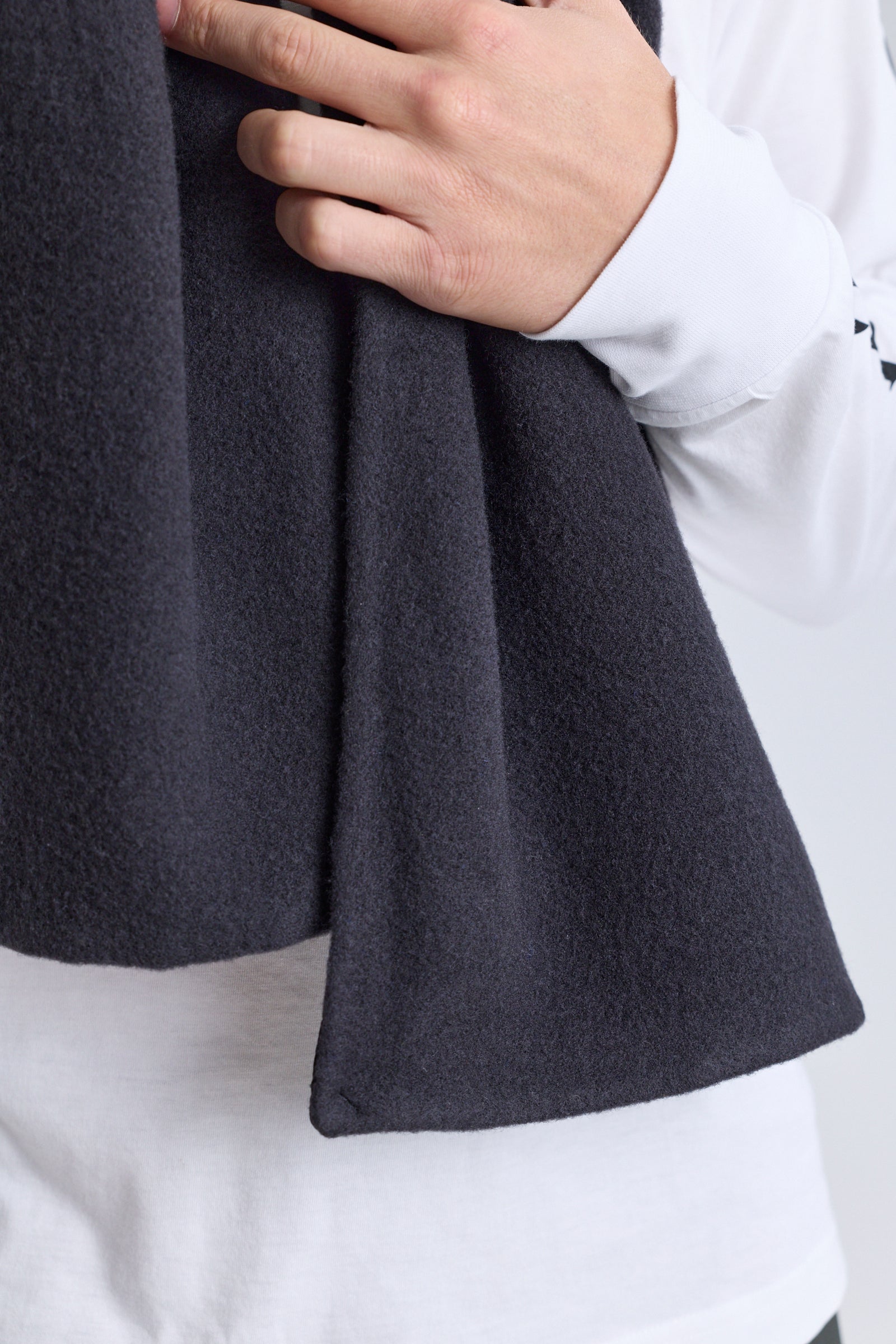 Fleece Scarf - Charbon