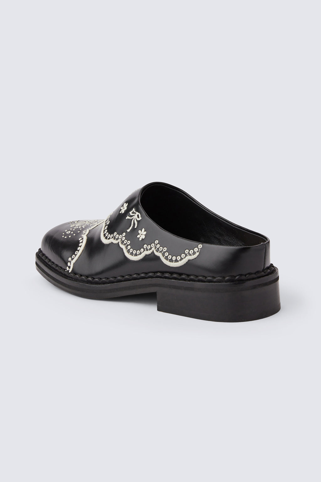 Floral Lace Mule