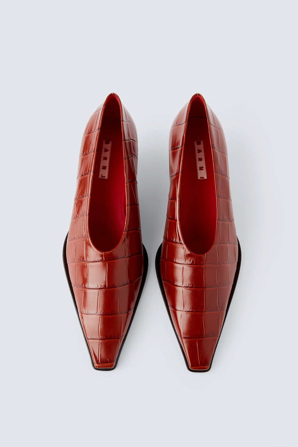 Crocodile Embossed Pump