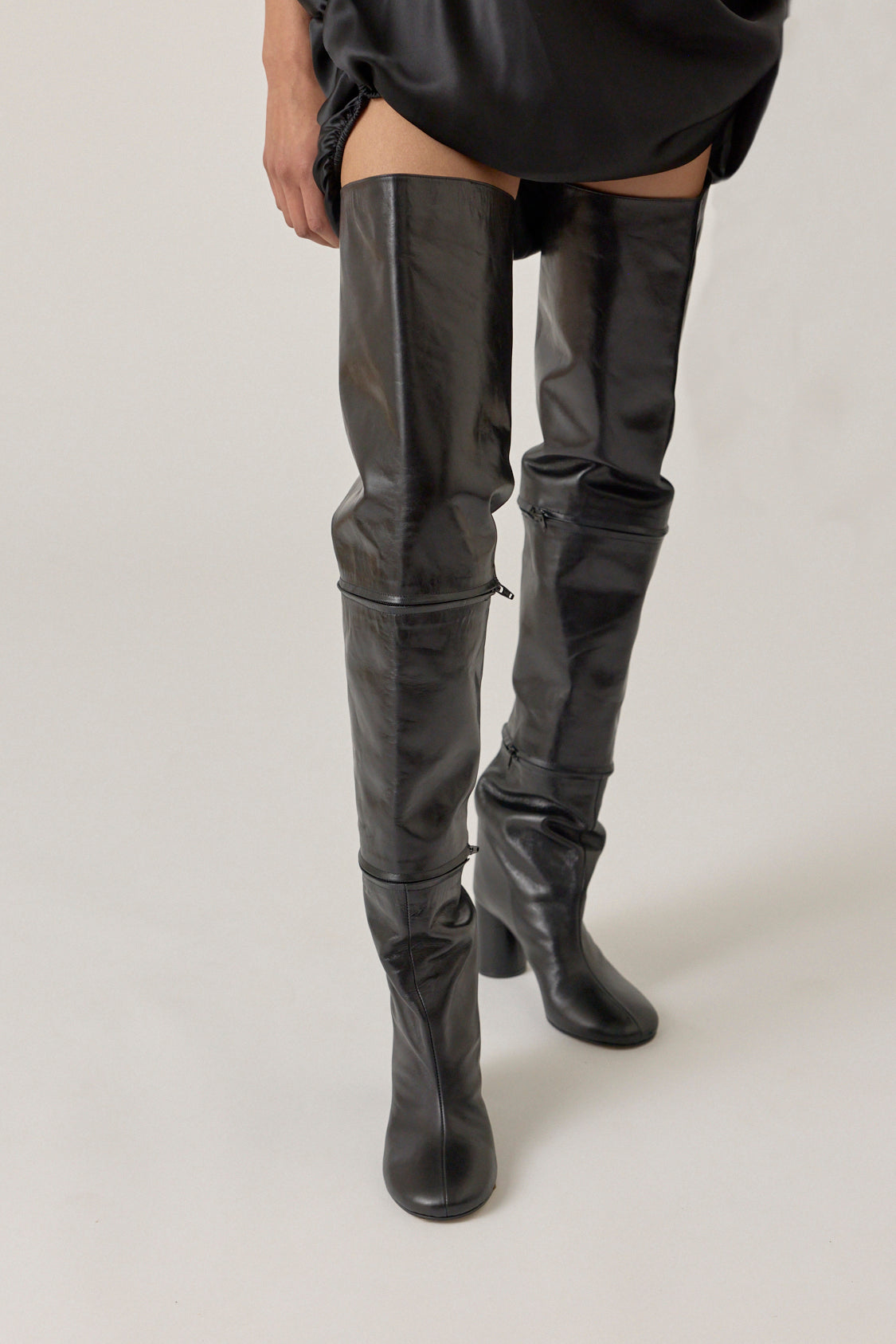 Three-In-One Zip Boots