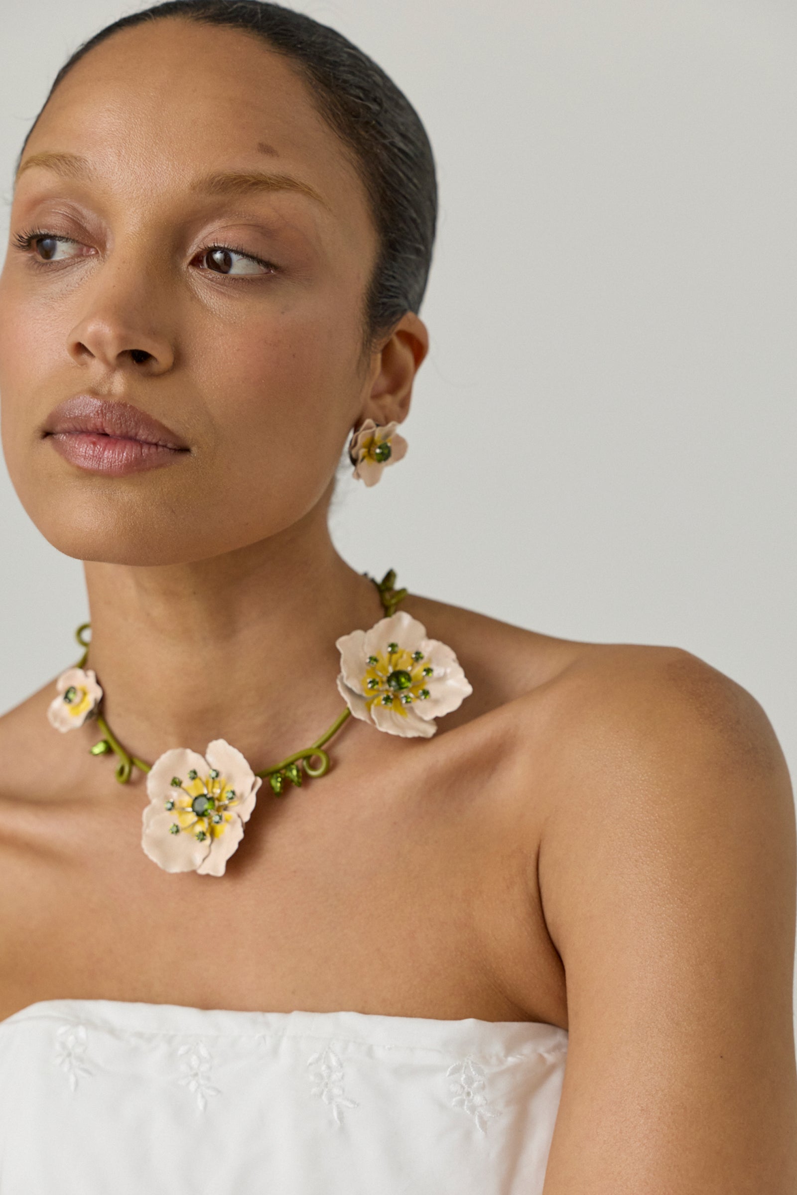 Turbo Poppy Necklace - Green