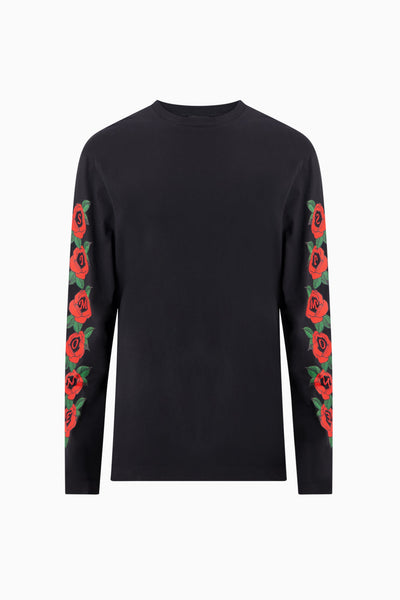 SIMONE ROCHA Cluster Rose Print Long Sleeve Shirt – Absolutely Fabrics