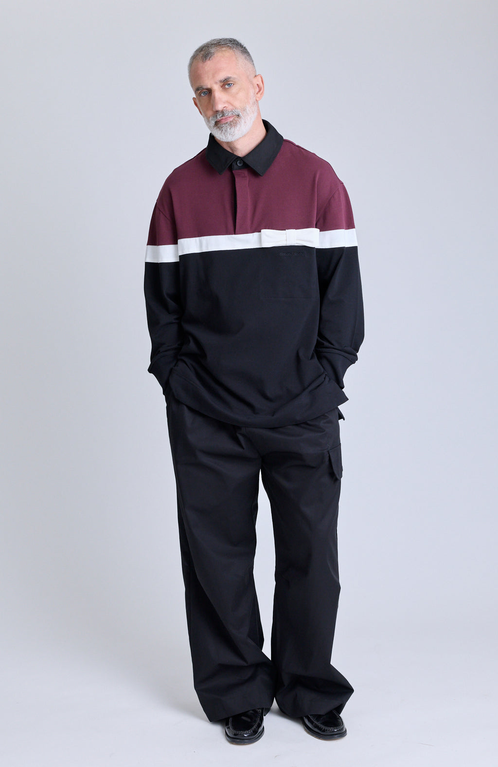 Bow Stripe Rugby Shirt