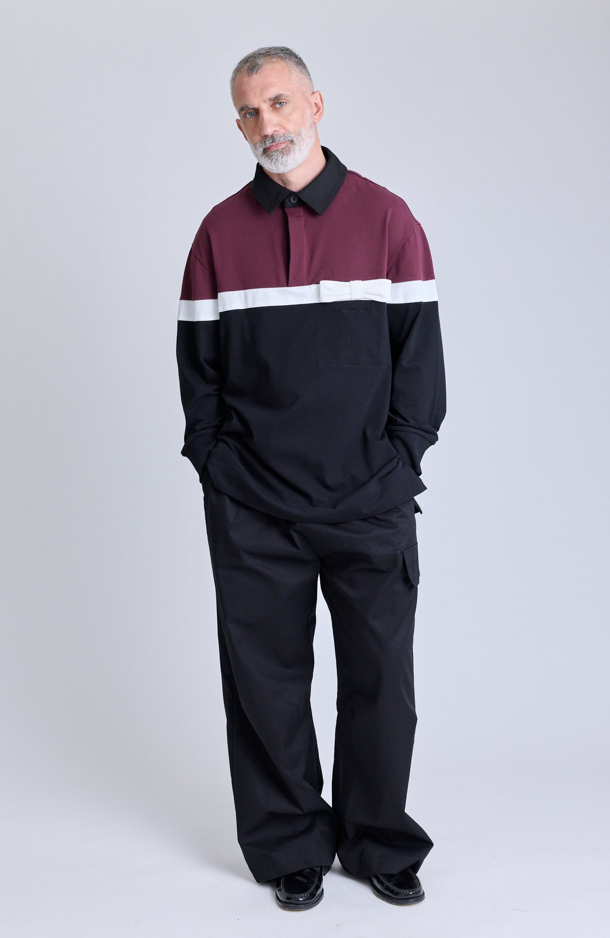 Bow Stripe Rugby Shirt
