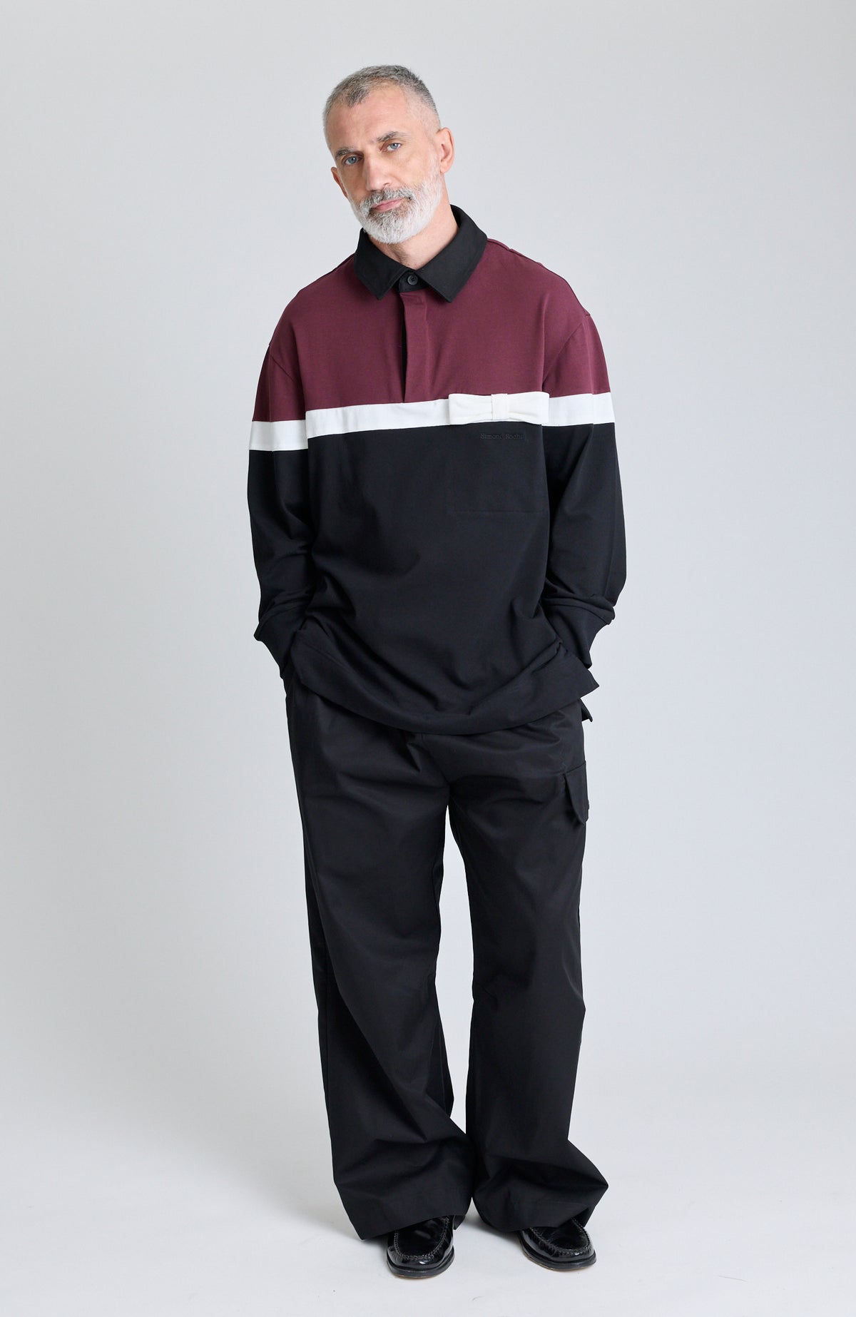 Bow Stripe Rugby Shirt