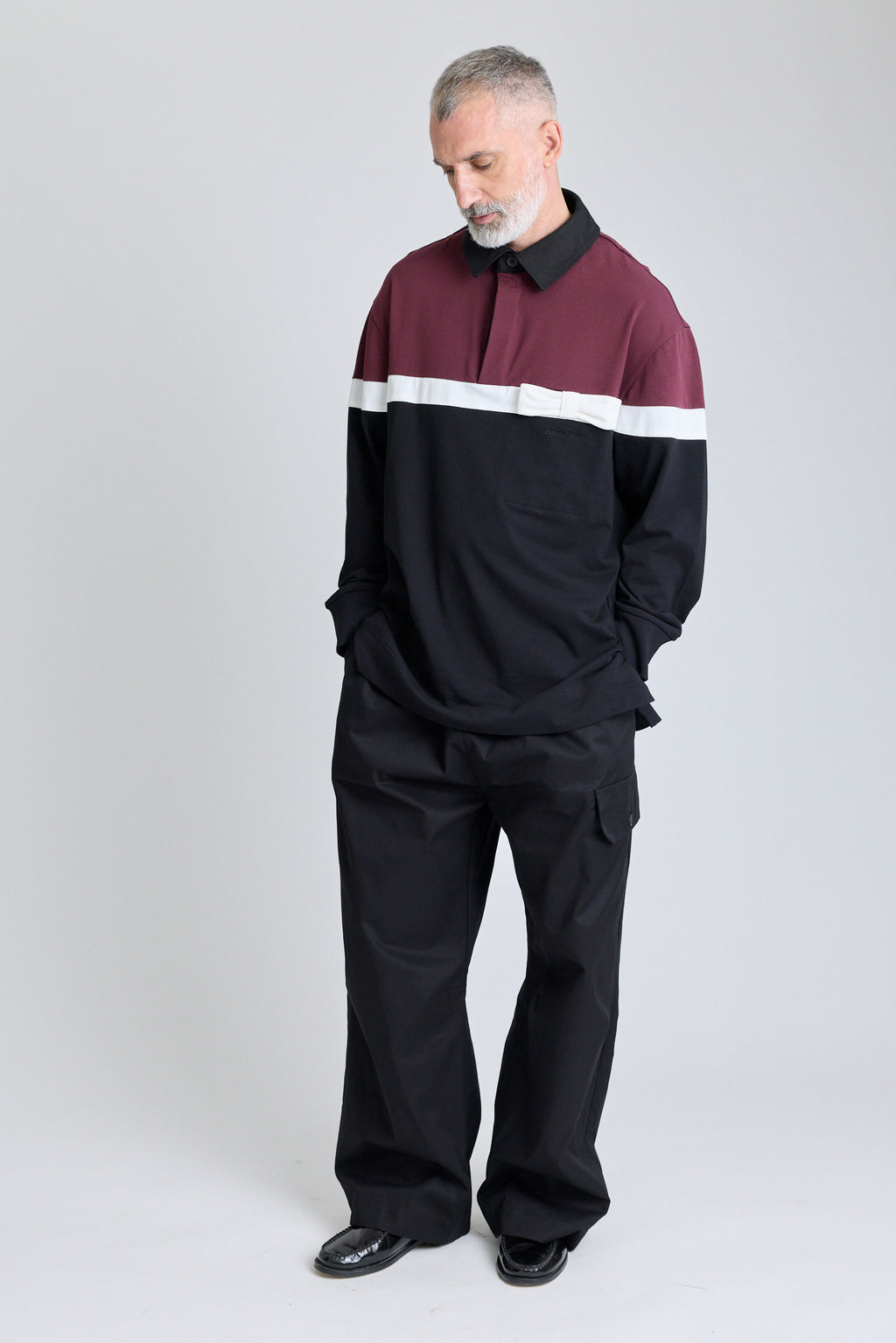 Bow Stripe Rugby Shirt