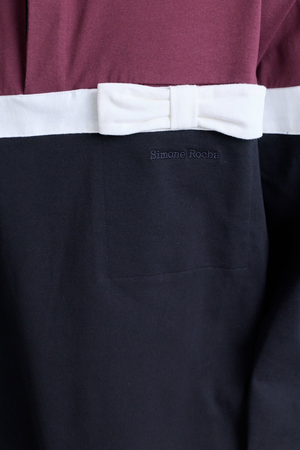 Bow Stripe Rugby Shirt