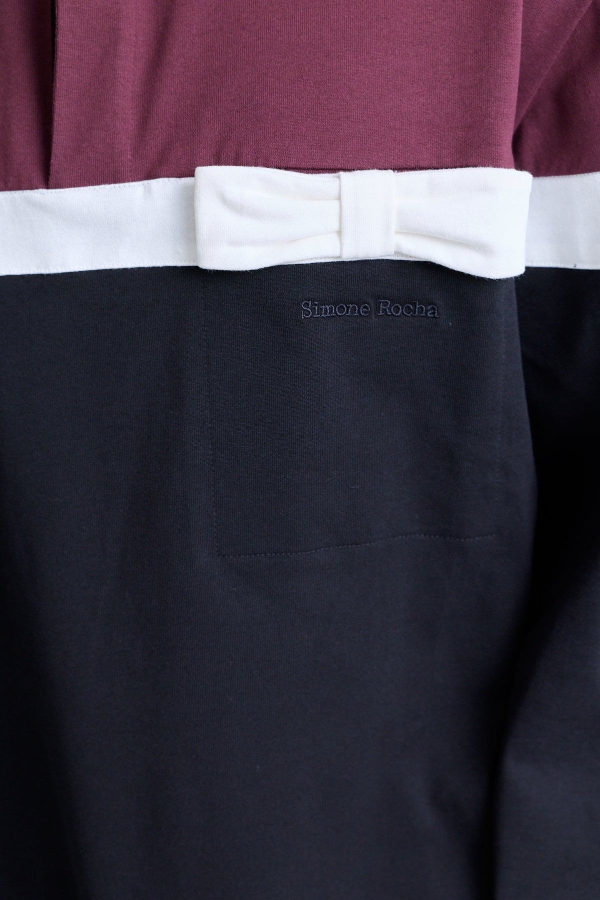 Bow Stripe Rugby Shirt