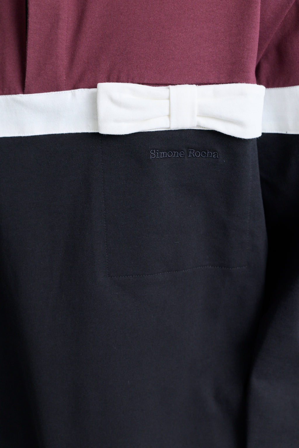 Bow Stripe Rugby Shirt