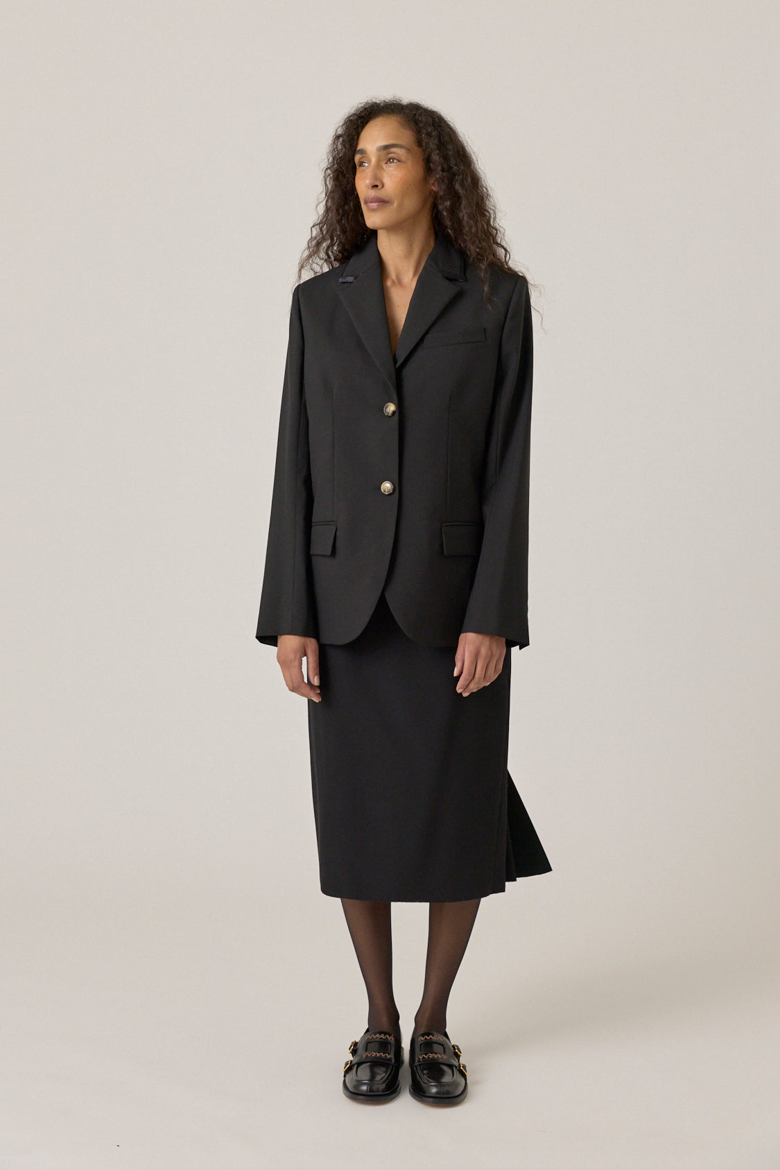 Single Button Blazer