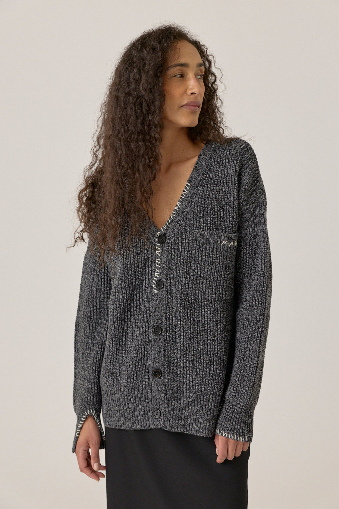 V-Neck Cardigan