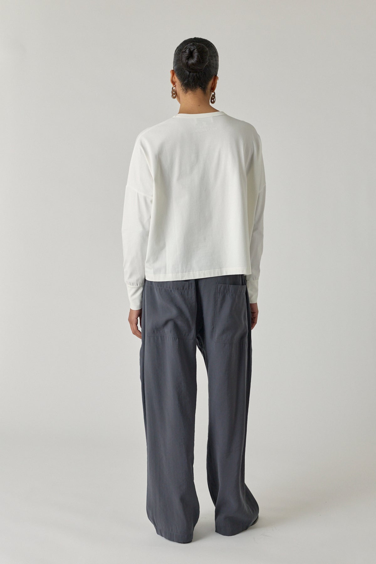 Draw Cord Pants - Coal