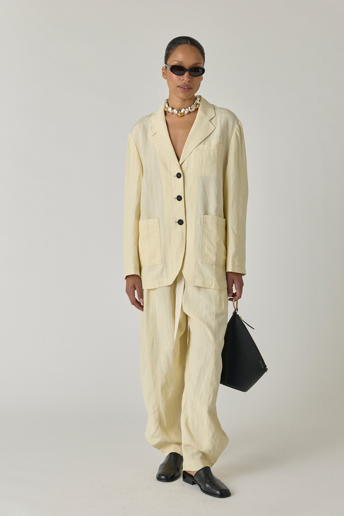 Draw Cord Elastic Pant