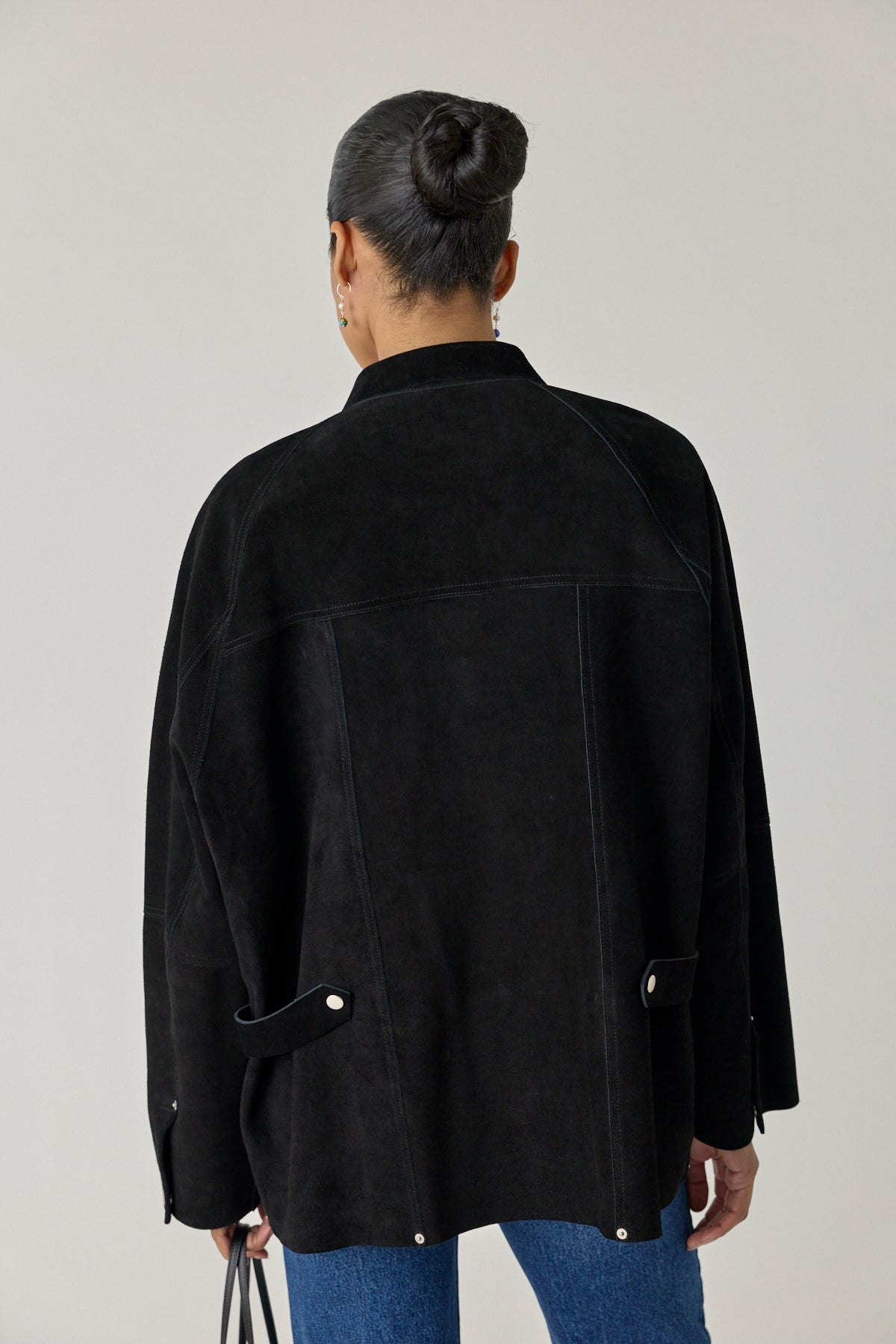 Suede Utility Jacket