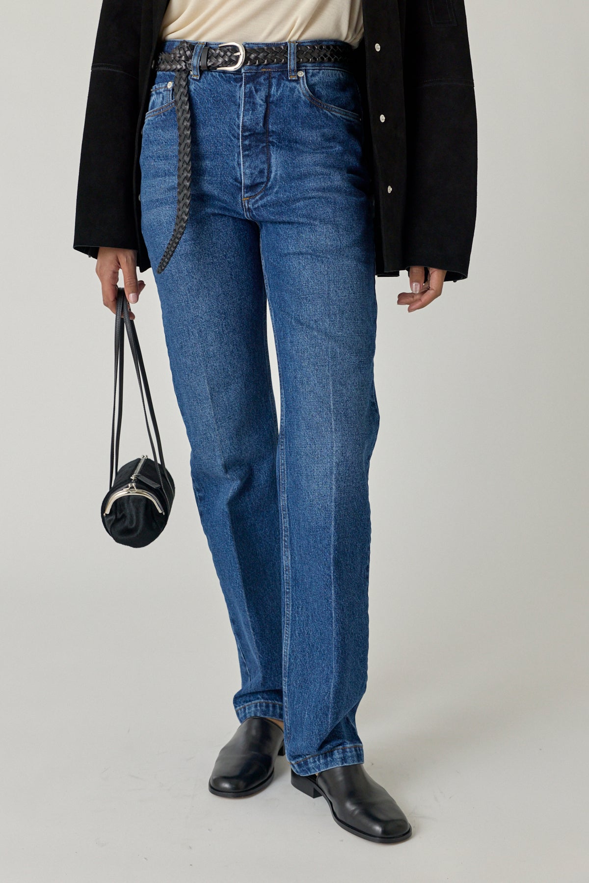 Square Pocket Jean - Indigo