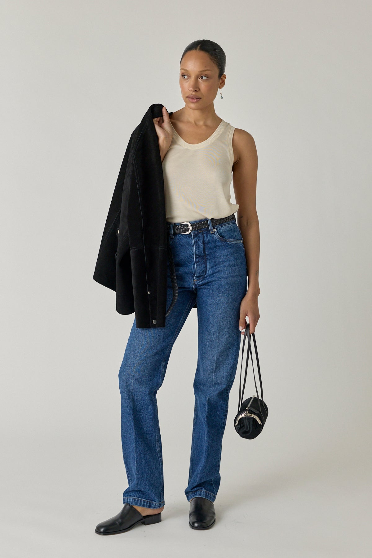 Square Pocket Jean - Indigo