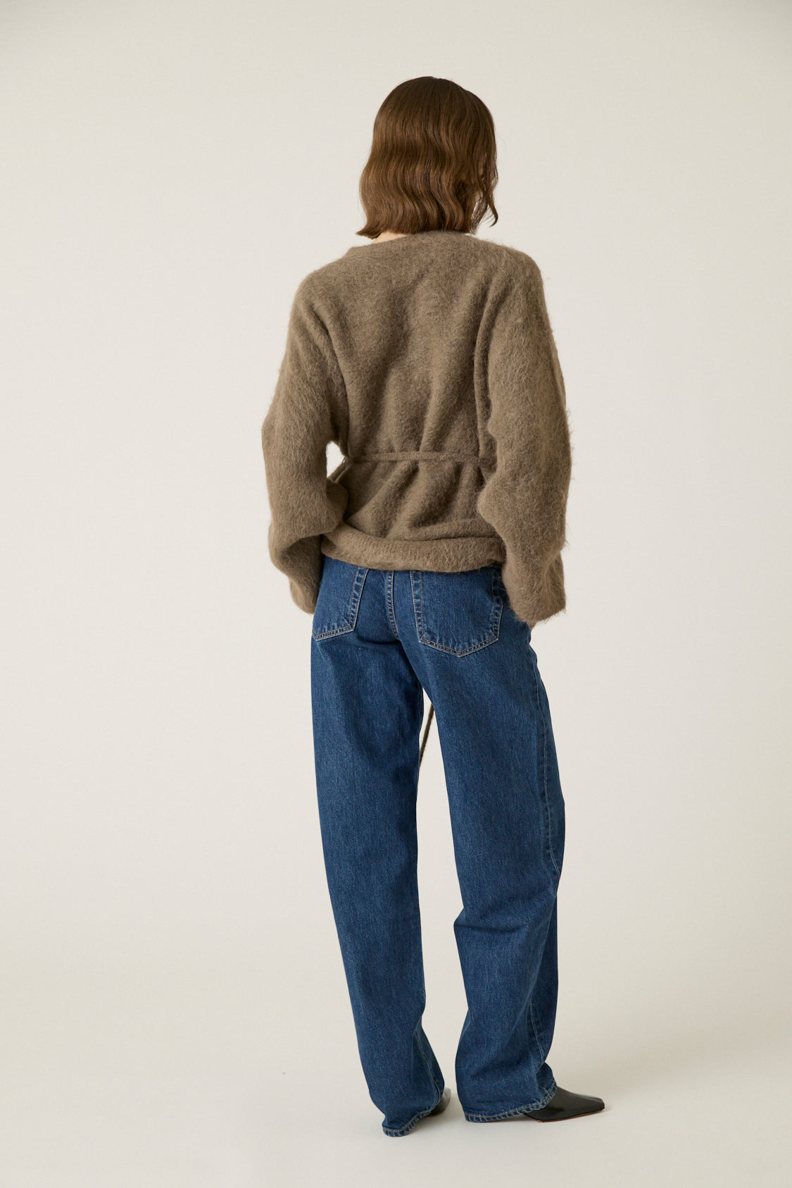 Gill Tie Detail Alpaca Sweater