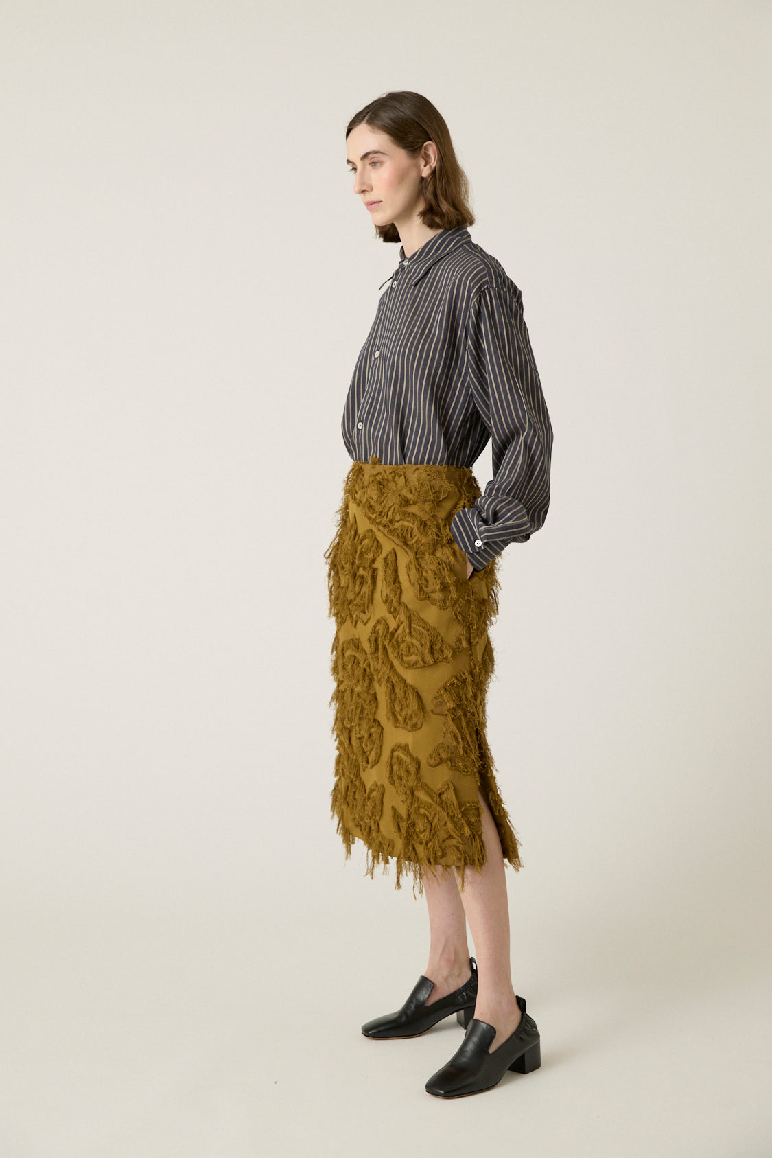 Roeper Fringed Skirt