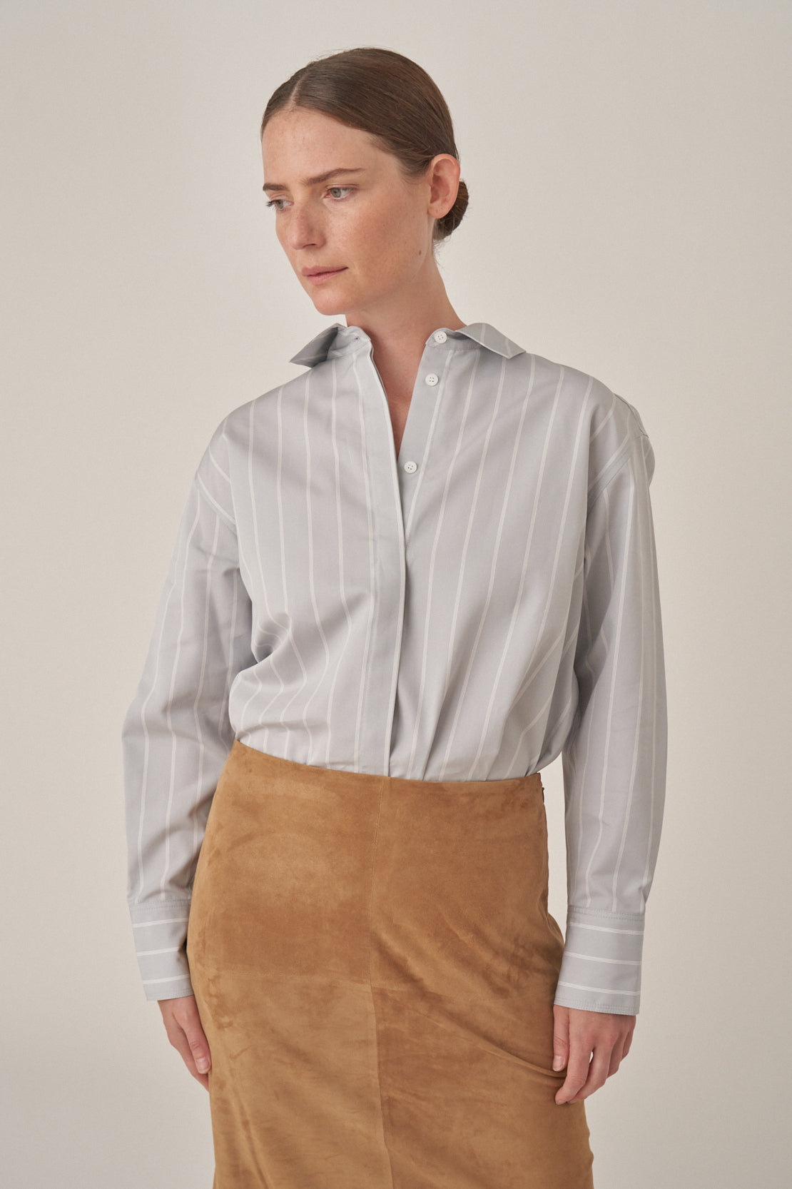 Addy Shirt  - Grey Multi