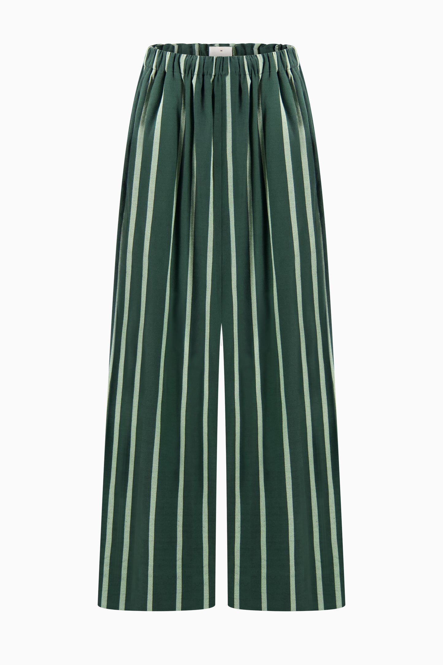 The Wide Leg Pant - Pine Wasabi