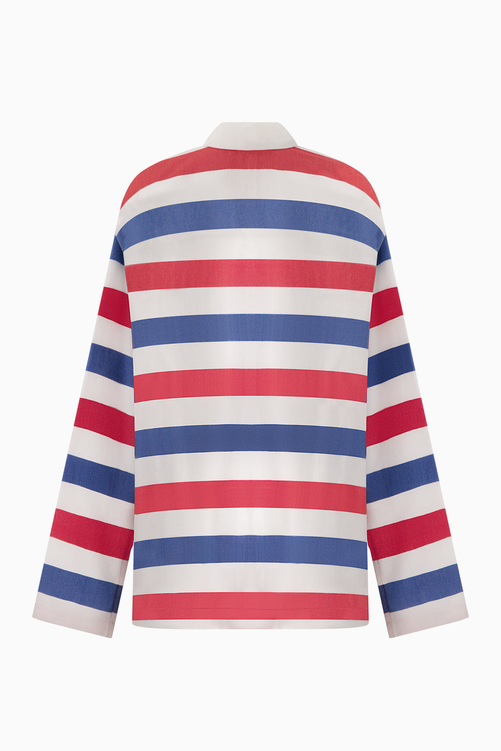 The Rugby Shirt - Blue/Red Stripe