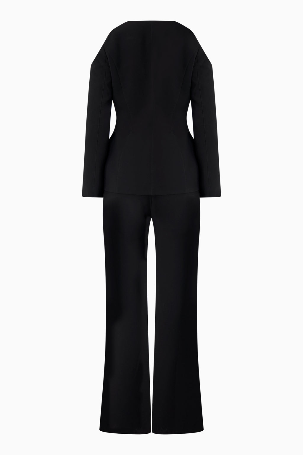 Thierry Mugler Pantsuit with Sequinned Collar