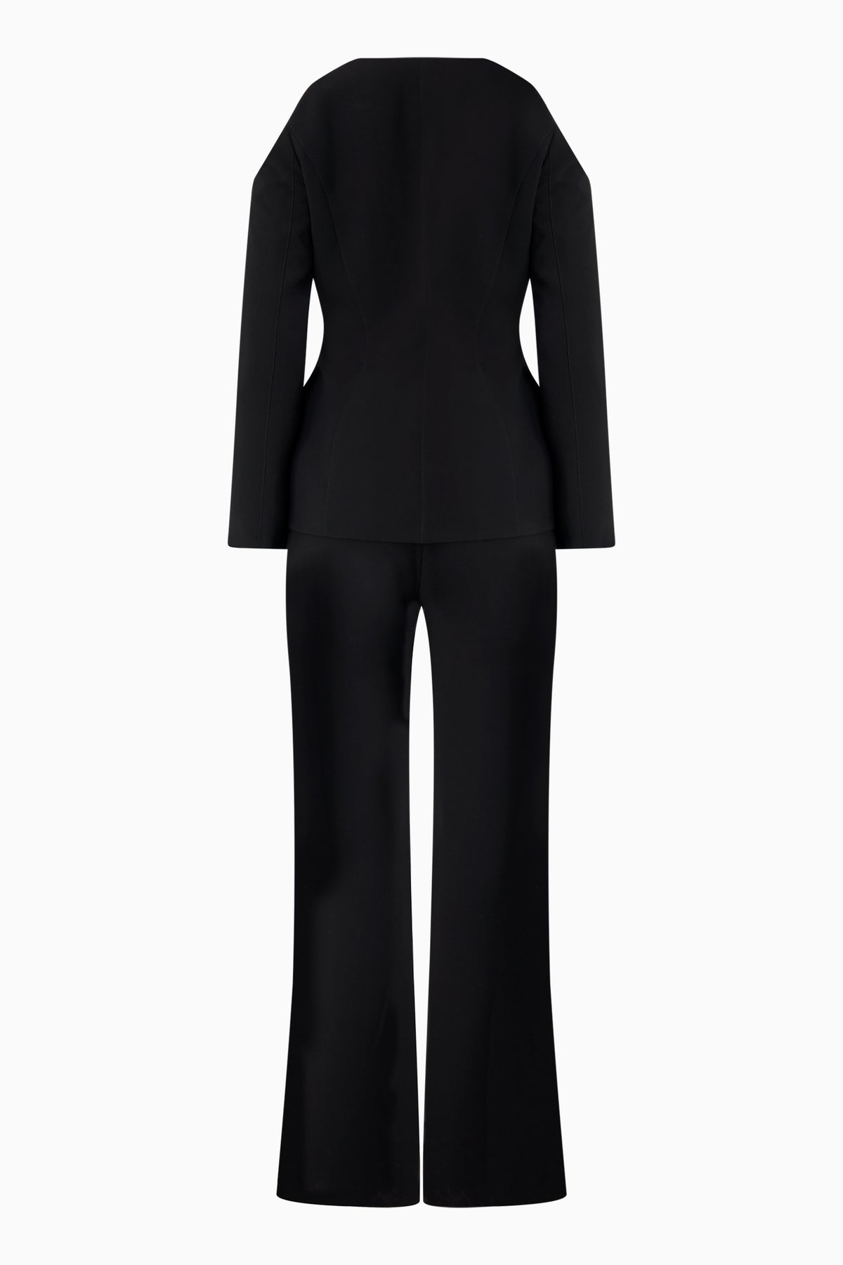 Thierry Mugler Pantsuit with Sequinned Collar